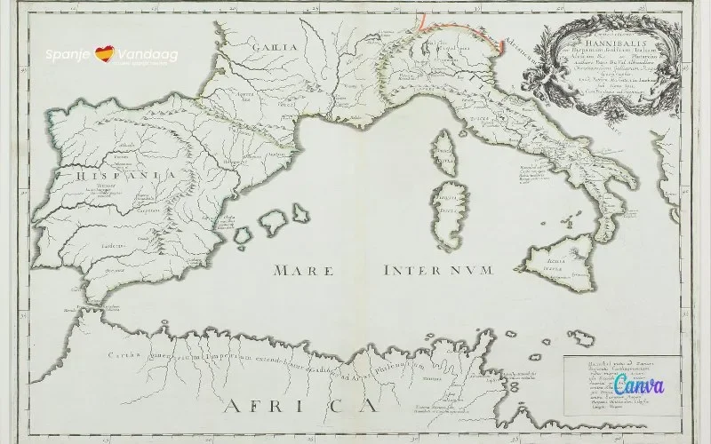 De oorsprong van de naam 'Middellandse Zee' en het Iberisch schiereiland