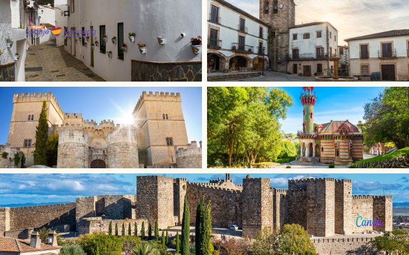 Vijf nieuwe Mooiste Dorpen van Spanje in Palencia, Málaga en Extremadura