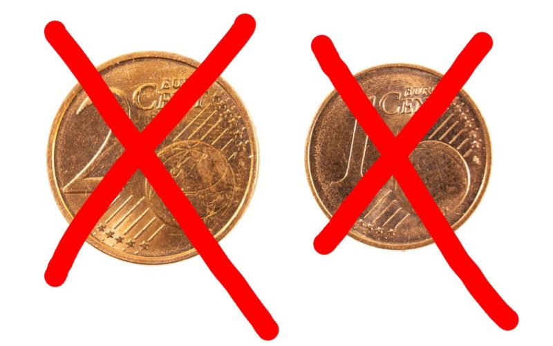 Meerderheid Europeanen wil af van de 1 en 2 cent munten die in Spanje nog wél gebruikt worden