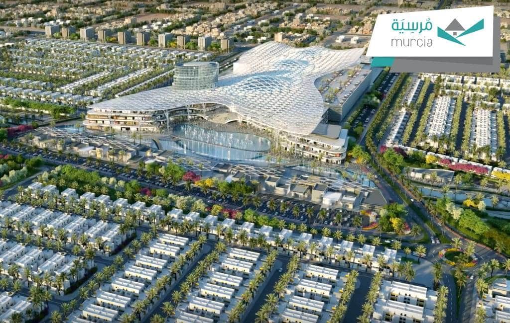 Saoedi-Arabië bouwt de stad Murcia na in de woestijn