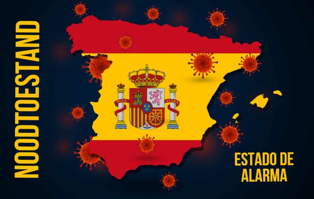 Nieuwe noodtoestand in Spanje afgekondigd