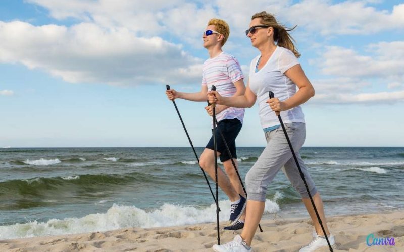 Harvard-studie laat zien dat Nordic Walking (in Spanje) heel gezond is