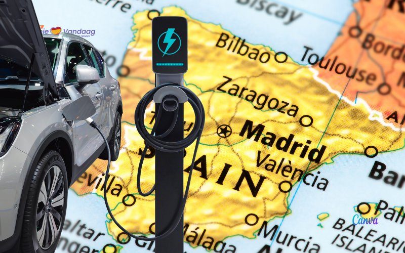 Spanje is een van de duurste landen voor opladen elektrische auto’s