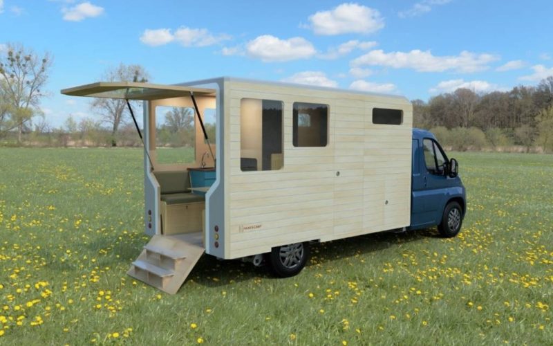 Nieuw Nederlands ontwerp is de perfecte kampeerauto/tiny-house combinatie