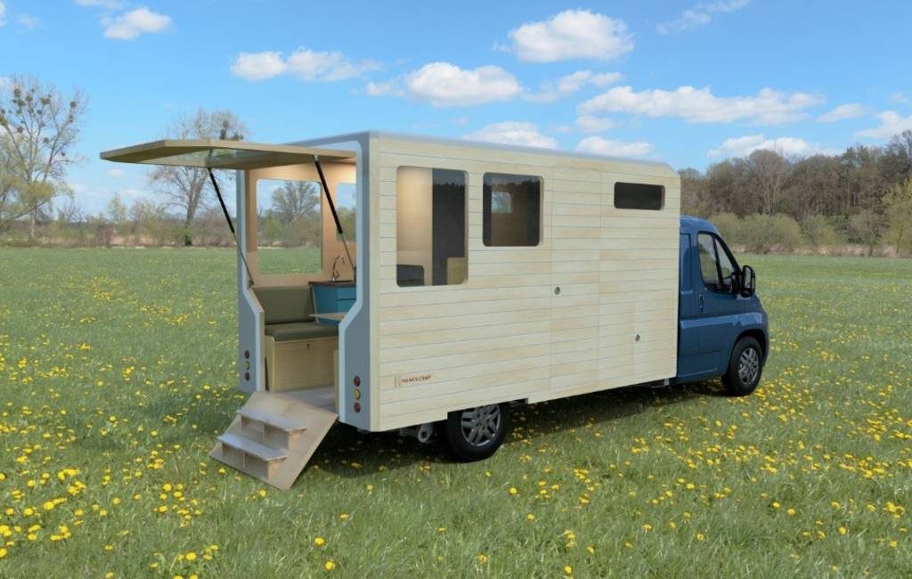 Nieuw Nederlands ontwerp is de perfecte kampeerauto/tiny-house combinatie