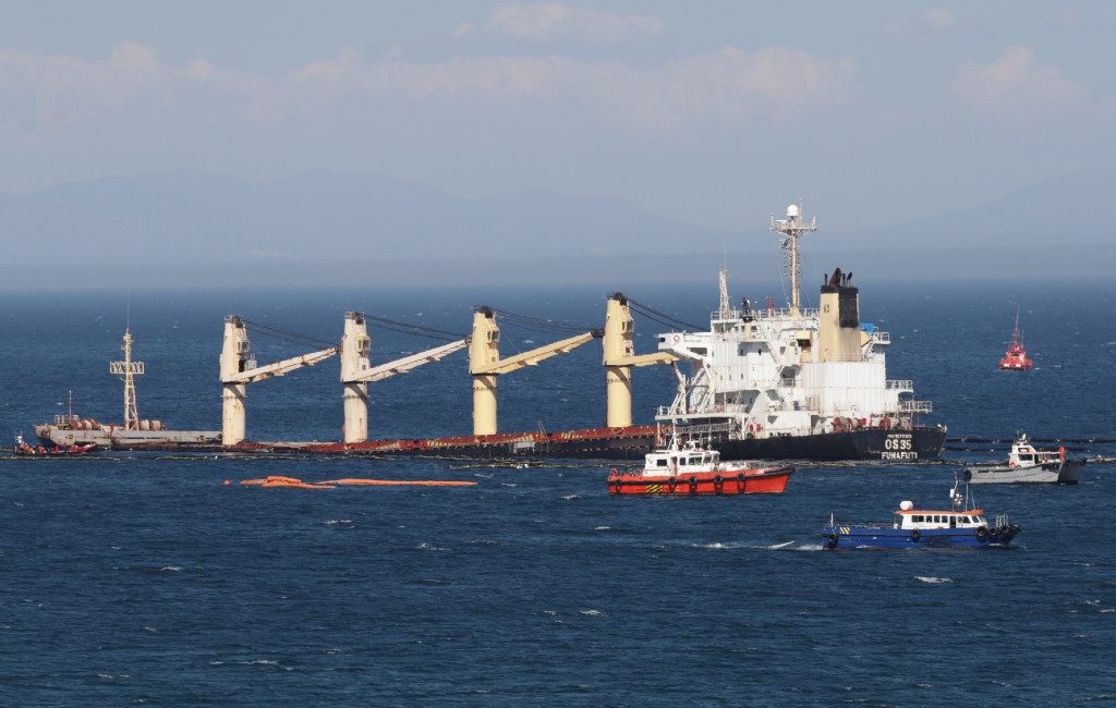 Nederlands bedrijf gaat resten van OS-35 schip voor de kust van Gibraltar opruimen