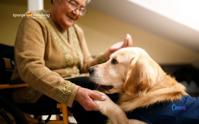 Ouderen met een hond hebben minder kans op een handicap in Spanje