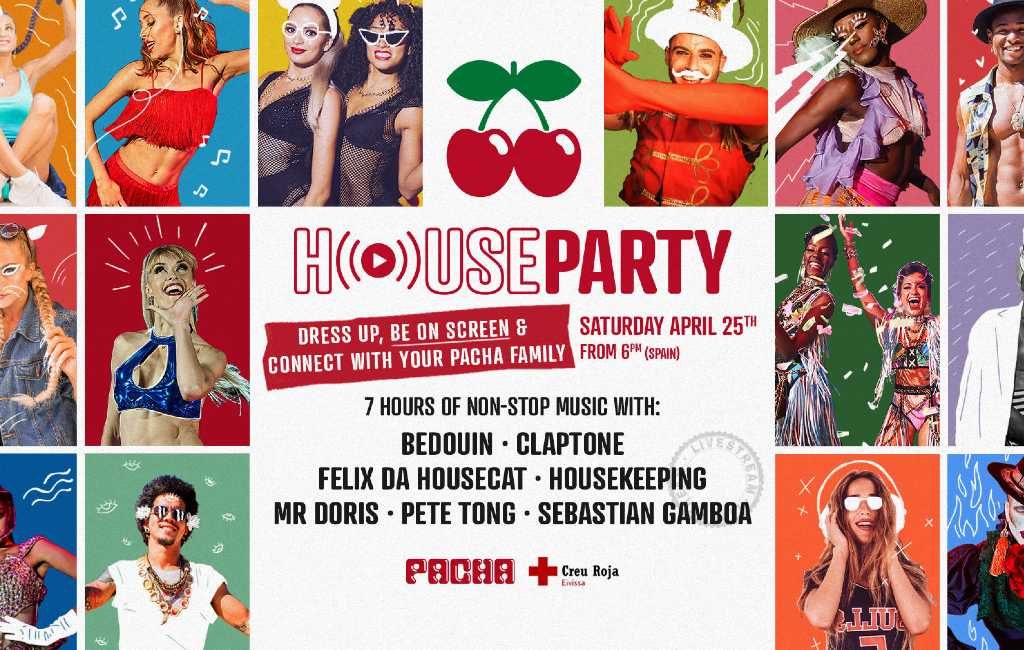 Toch een beetje Ibiza feest met de Pacha House Party online