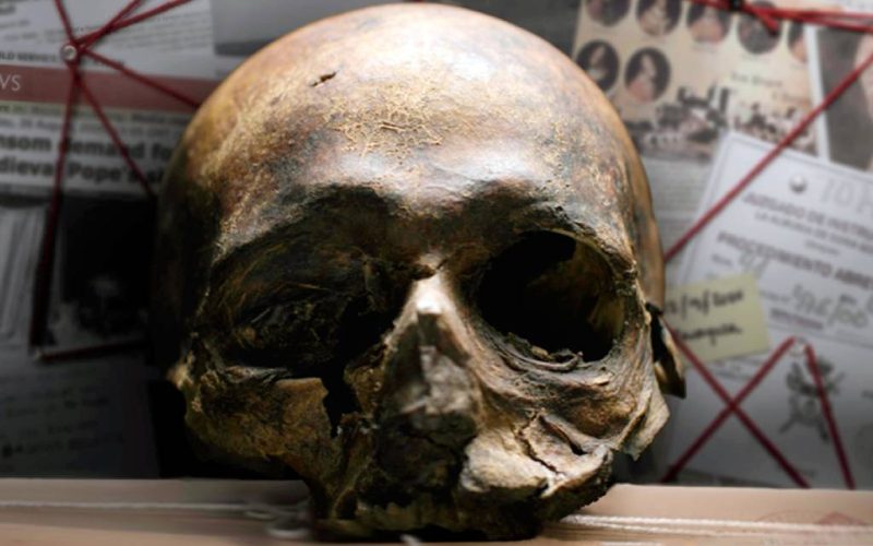 21 jaar geleden werd in Aragón de schedel van Paus Papa Luna gestolen