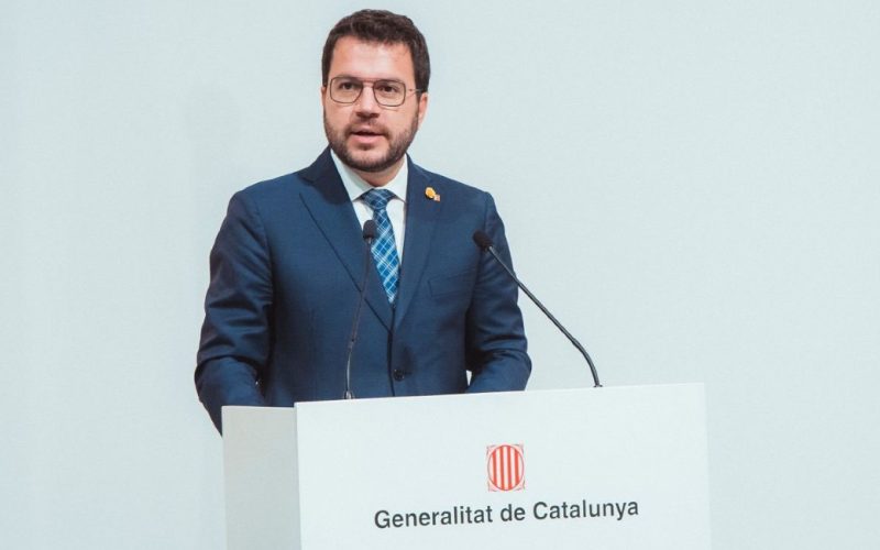 Crisis in de regionale regering van Catalonië