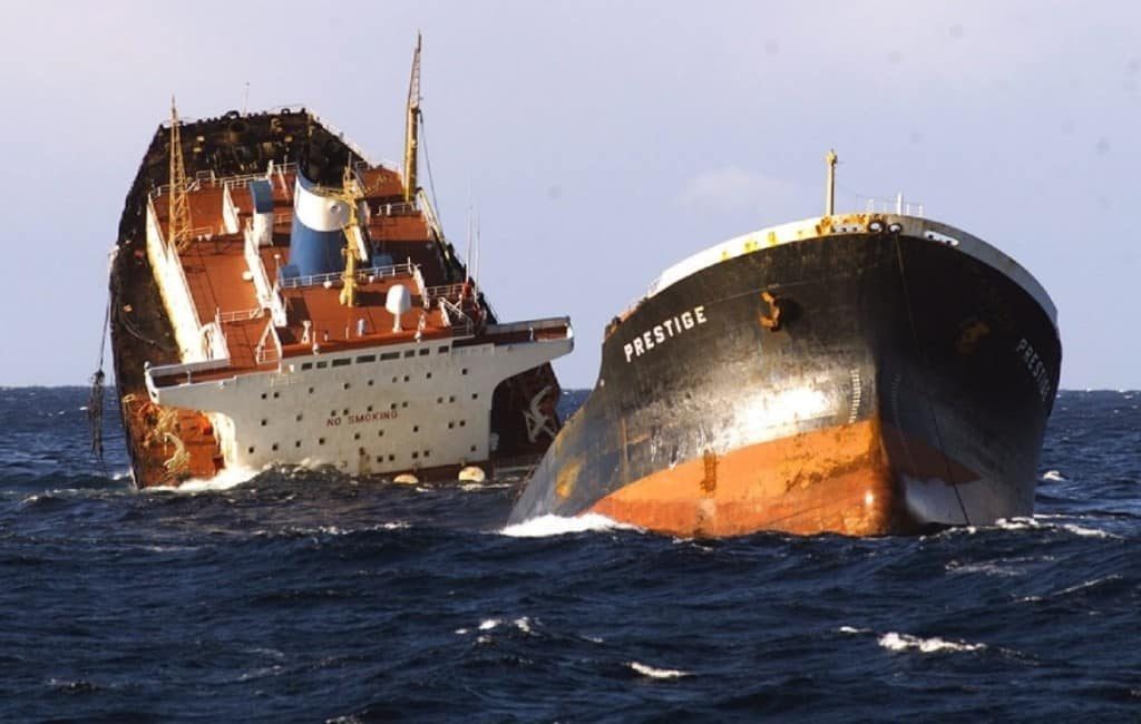 20 jaar geleden vond voor de kust van Galicië de grote Prestige olietanker ramp plaats