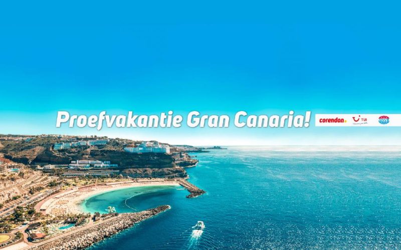 Corendon, TUI en kabinet organiseren tweede proefreis naar Gran Canaria