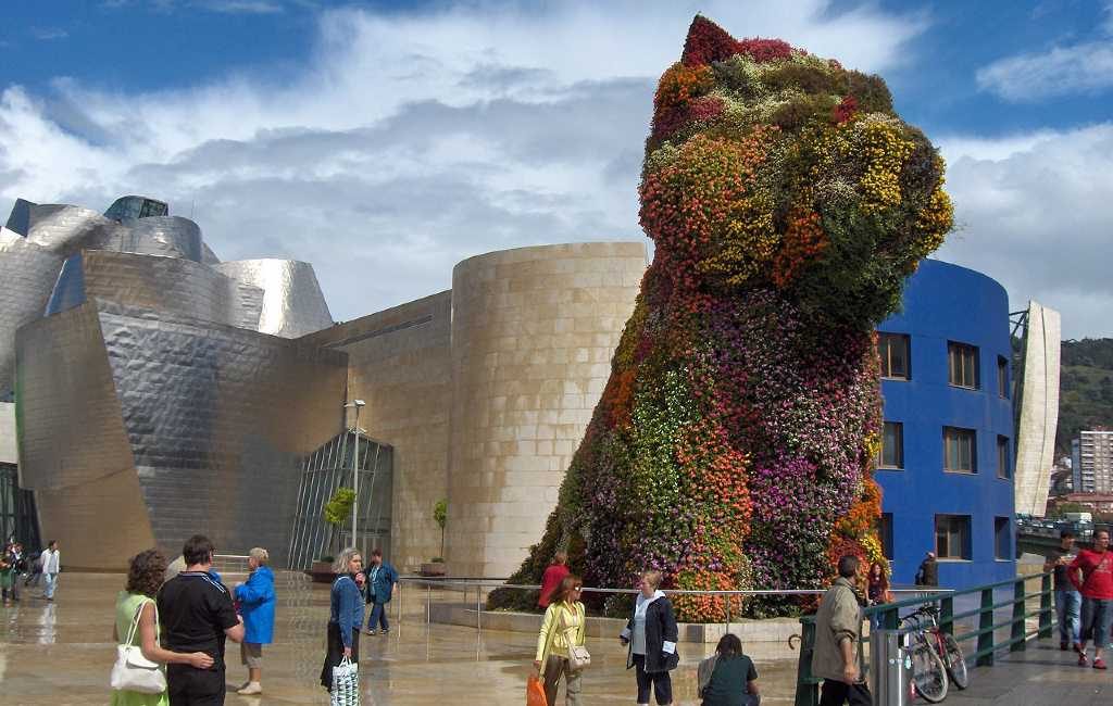 Crowdfunding om de ‘puppy’ van het Guggenheim in Bilbao te restaureren