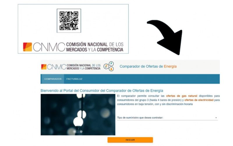 QR-code om via elektriciteitsrekening tarieven te vergelijken verplicht in Spanje