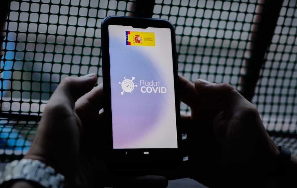 Coronamelder app nu al in sommige regio’s van Spanje te gebruiken