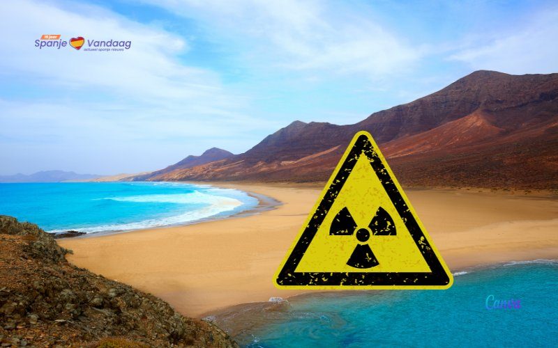 Onderzoek naar radioactiviteit op de stranden van de Canarische Eilanden