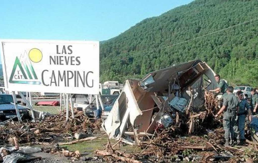 De tragedie van de overstroming bij een camping in Huesca 25 jaar later