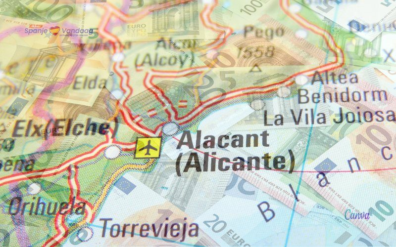 400.000 inwoners in de provincie Alicante moeten rondkomen van 7.200 euro per jaar