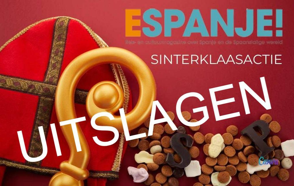 Uitslag ESPANJE! Reis- en cultuurmagazine Sinterklaasactie