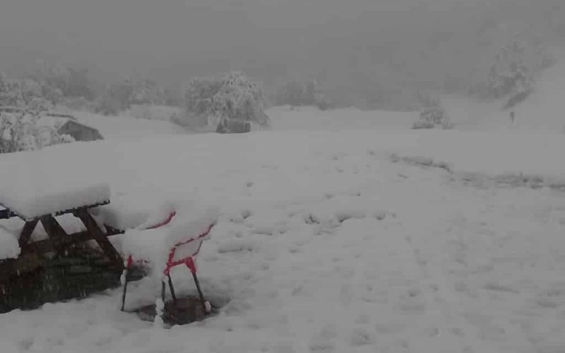 Storm Alex zorgt voor 25 centimeter sneeuw in de Pyreneeën