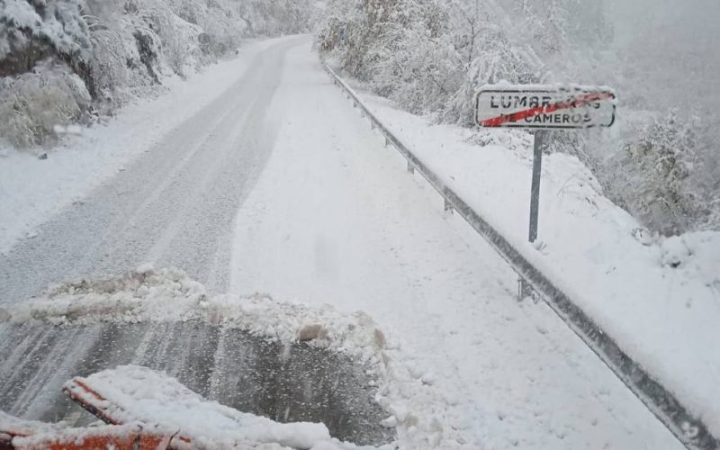 Na de DANA komt storm Arwen naar Spanje met meer ijzige kou en sneeuw