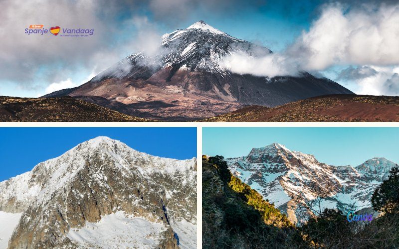 Internationale Bergen-dag met vijf populaire instagrammable bergen in Spanje