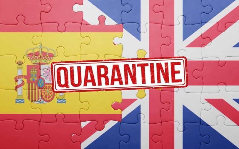 Geen verplichte quarantaine meer voor Engelsen die uit Spanje reizen