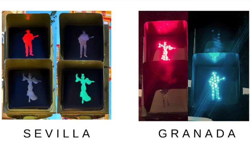 Flamenco-stoplichten in Granada onder vuur vanwege mogelijk plagiaat