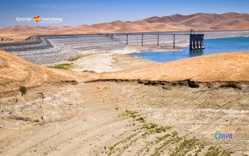 Andalusië neemt maatregelen vanwege droogte: maximaal 160 liter water per persoon en dag