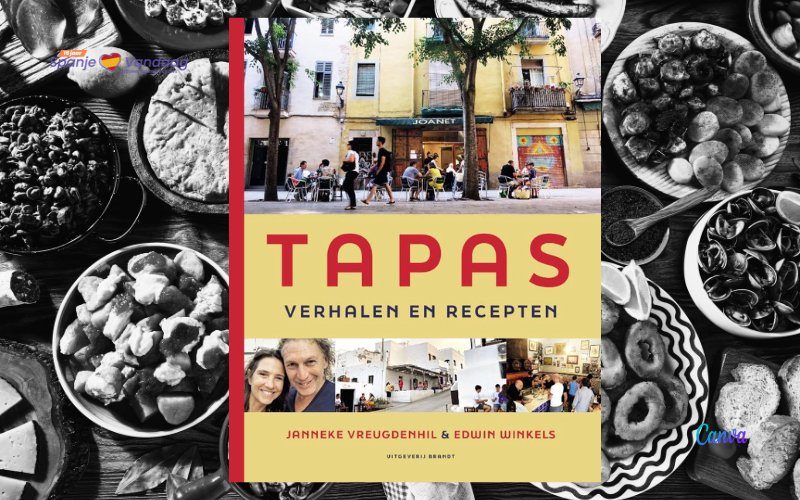 NIEUW BOEK: ‘Tapas: verhalen en recepten’ van Edwin Winkels en Janneke