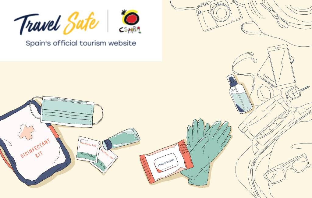 De website Travelsafe met alle nuttige en actuele corona-regels in Spanje en per regio