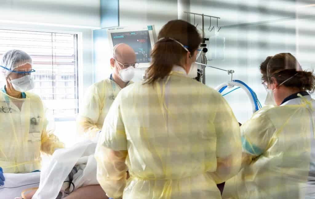 De intensive care heeft minder dan 5 procent Covid-patiënten in Spanje