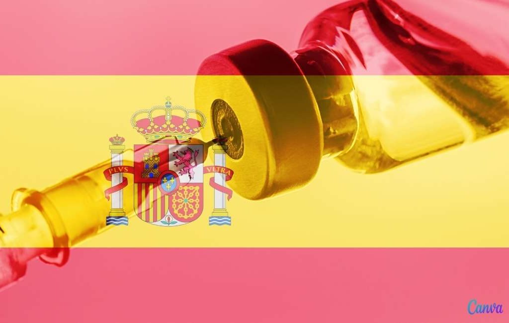 Spanje slaagt er niet in het corona vaccinatie ritme hoog te houden