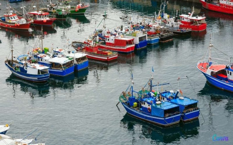 Spaanse vissers houden vloot in de haven door hoge brandstofprijzen