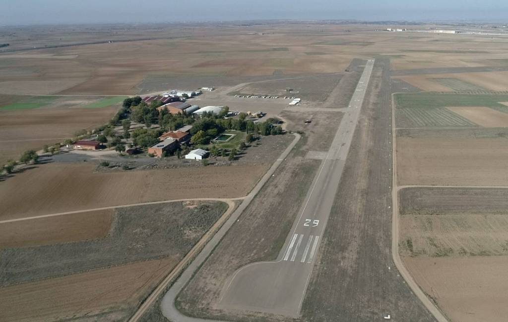 Je eigen vliegveld hebben is mogelijk in Spanje voor 1,1 miljoen euro bij Toledo