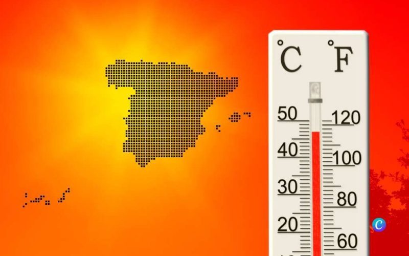Wat is de hoogst gemeten temperatuur ooit in Spanje?