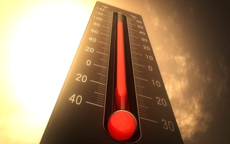 Hoogst gemeten temperatuur in Spanje in Alicante en Lanzarote: bijna 27 graden