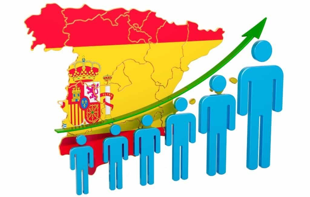 2021 afgesloten met een historische daling van werkloosheid in Spanje